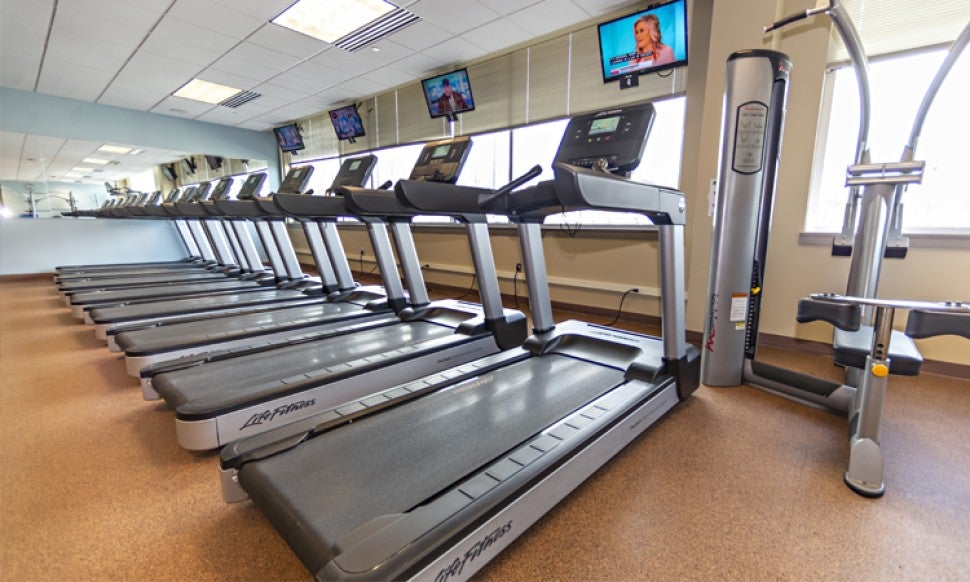 Fitness Center at the Health and Wellness Center at Hazleton Lehigh